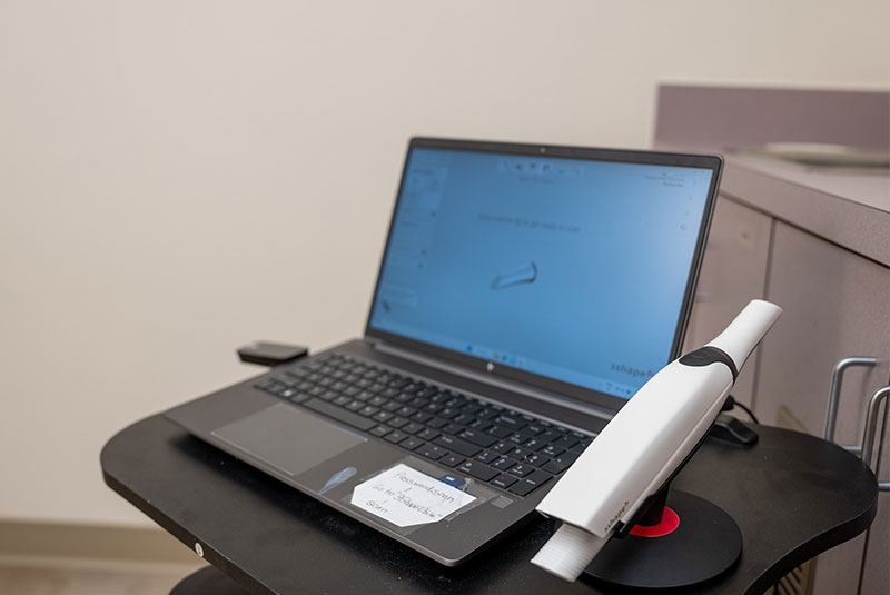 dental 3d mouth scanner