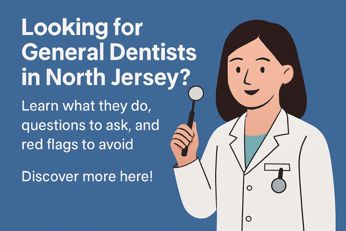 Looking for general dentists in North Jersey? Learn what they do, questions to ask, and red flags to avoid. Discover more here!